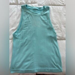 Lululemon blue tank top XS